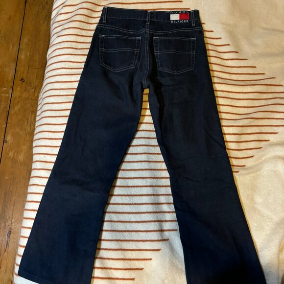Tommy Hilfiger Dark Wash Bootleg Jeans - Picture 3 of 4